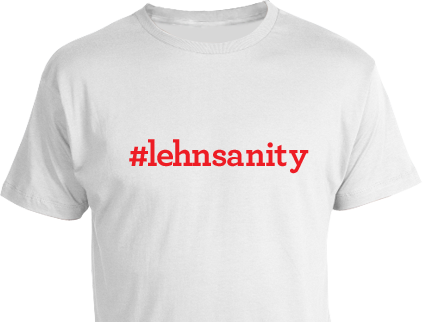 White #lehnsanity Shirt